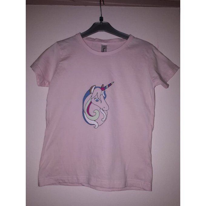 Tee shirt fillette F61017